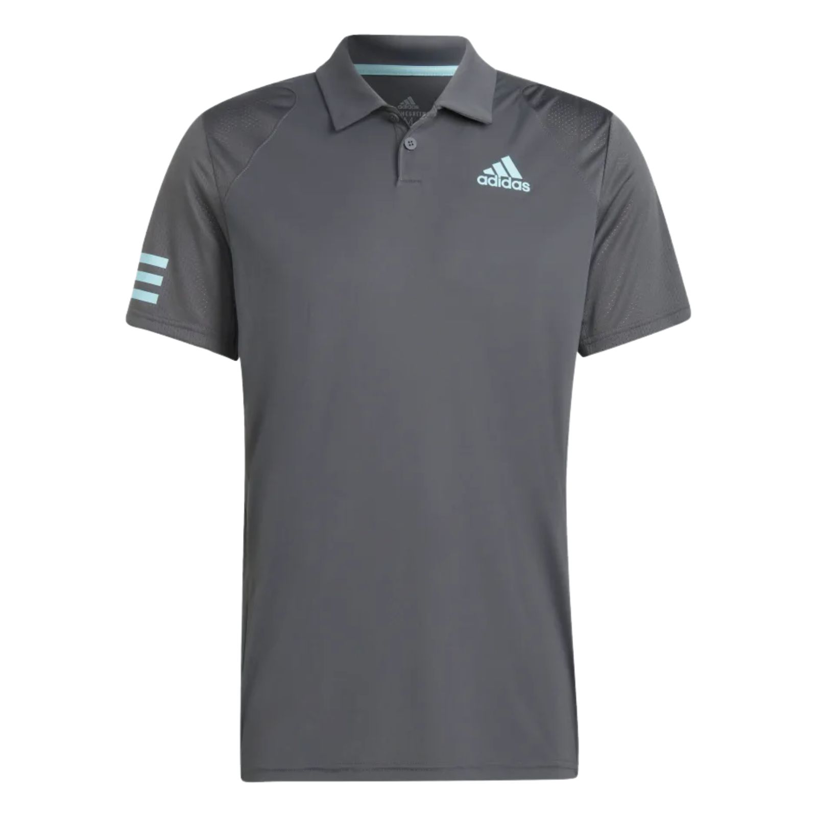 Adidas Club 3-Stripes Polo T-shirt Grey